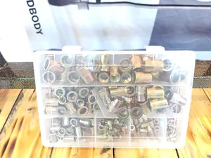 150 Piece Blind Rivet Nut Set for the Hand Rivet Nut Gun