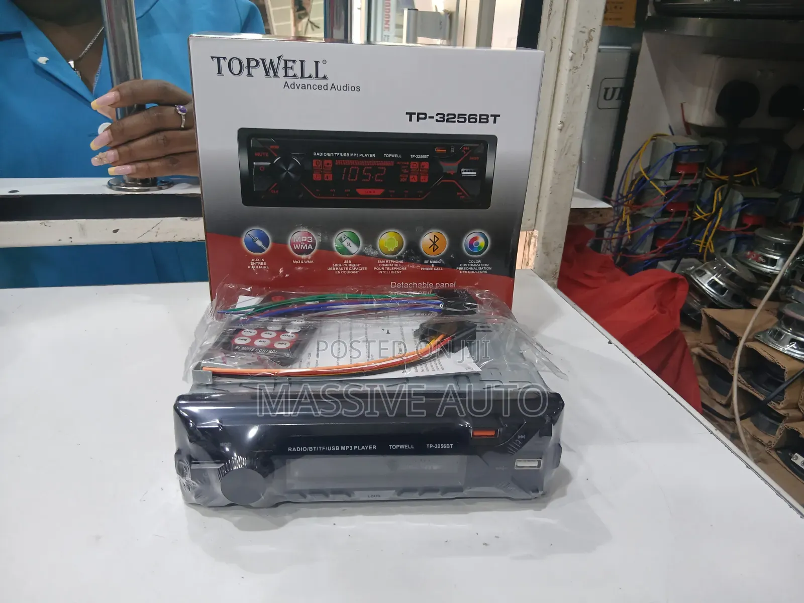 Car Radio System/ Bluetooth,USB , Auxiliary Port,Fm Car Radio System