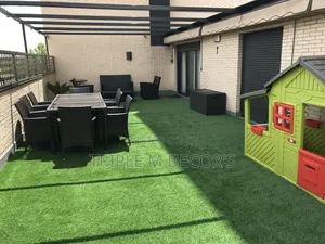 Hotel Lobby Restaurant Patio Green Turf Grass