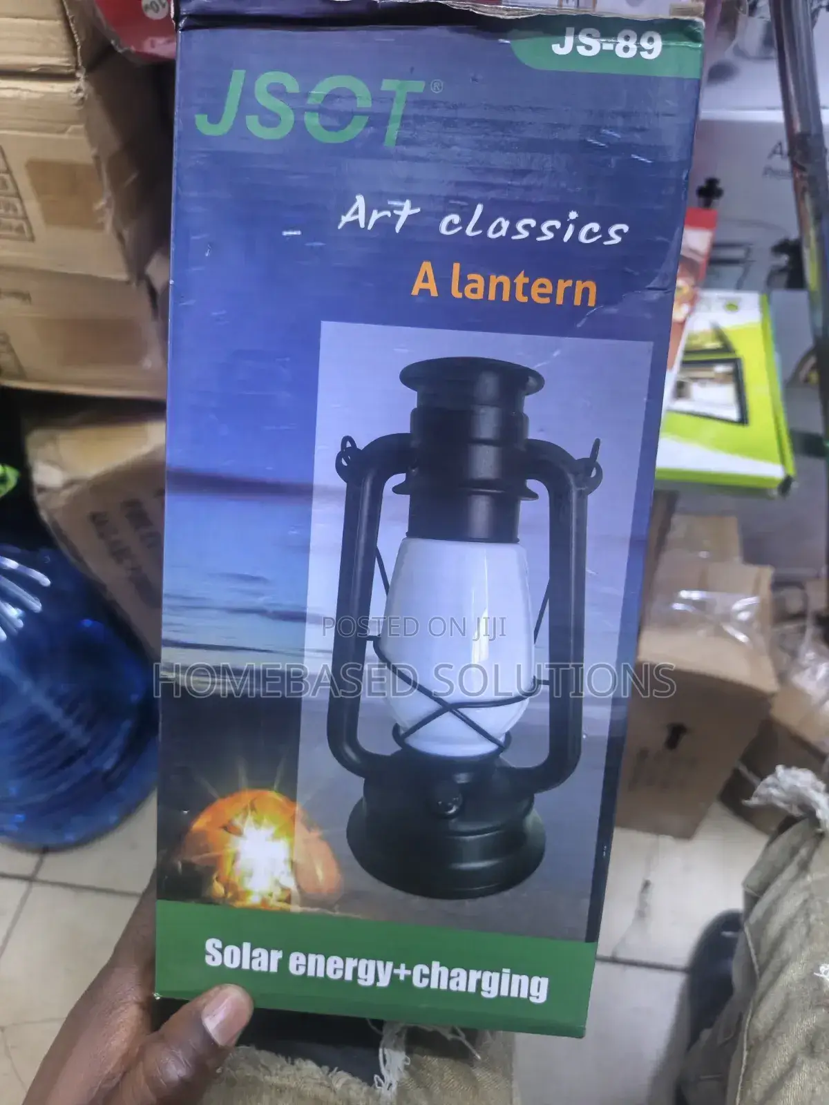 JSoT Solar Energy Cahrging and USB Rechargeable Lantern