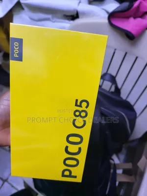 New Xiaomi Poco C85 4G 256 GB Black