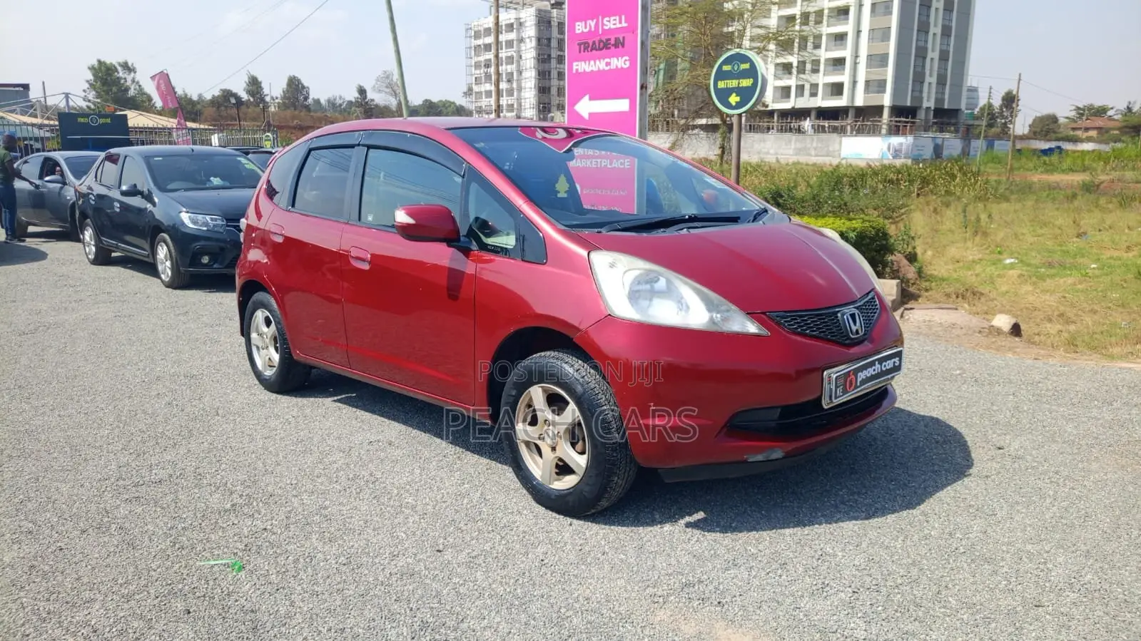 Honda Fit 2010 Red