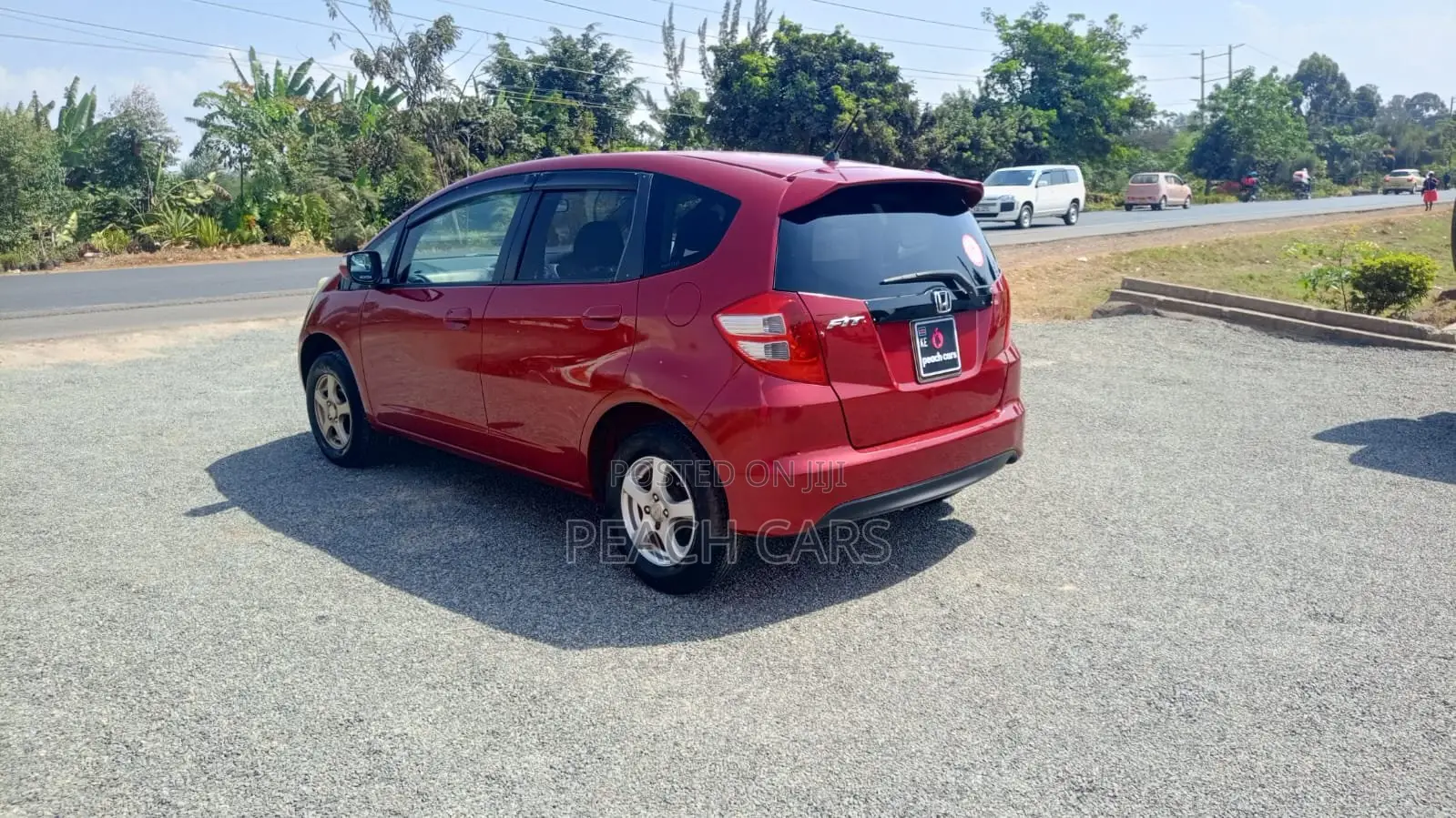 Honda Fit 2010 Red