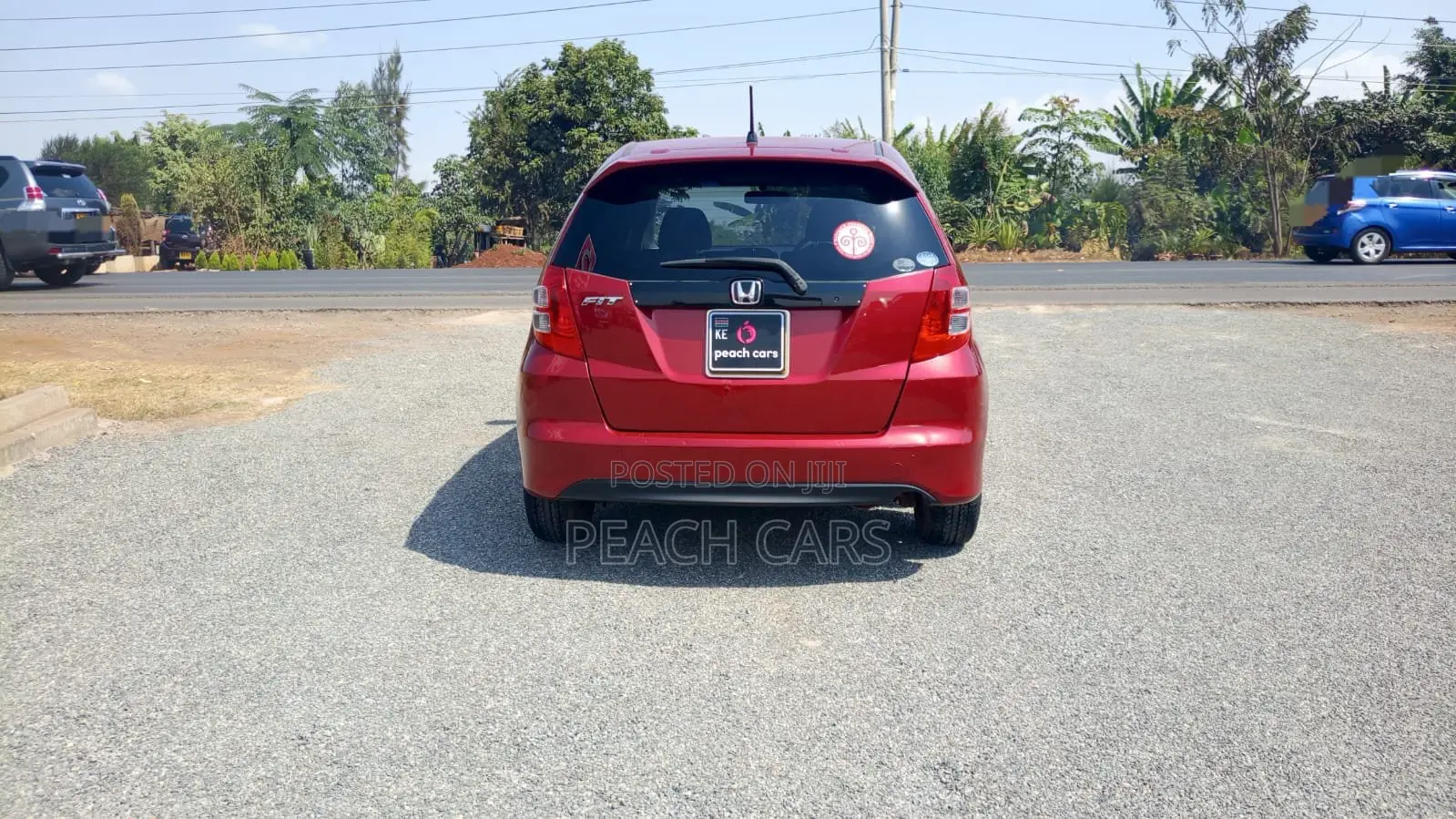 Honda Fit 2010 Red
