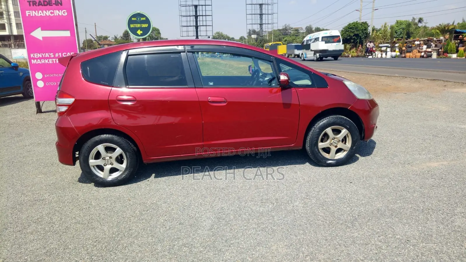 Honda Fit 2010 Red