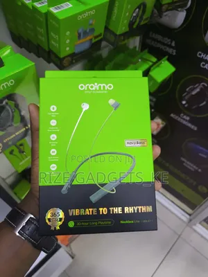 Oraimo Necklace Lite 30hr Playtime, Noice Cancellation