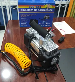 2 Cylinder Air Compressor Tyre Inflator