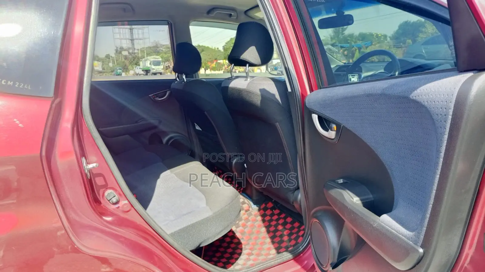 Honda Fit 2010 Red