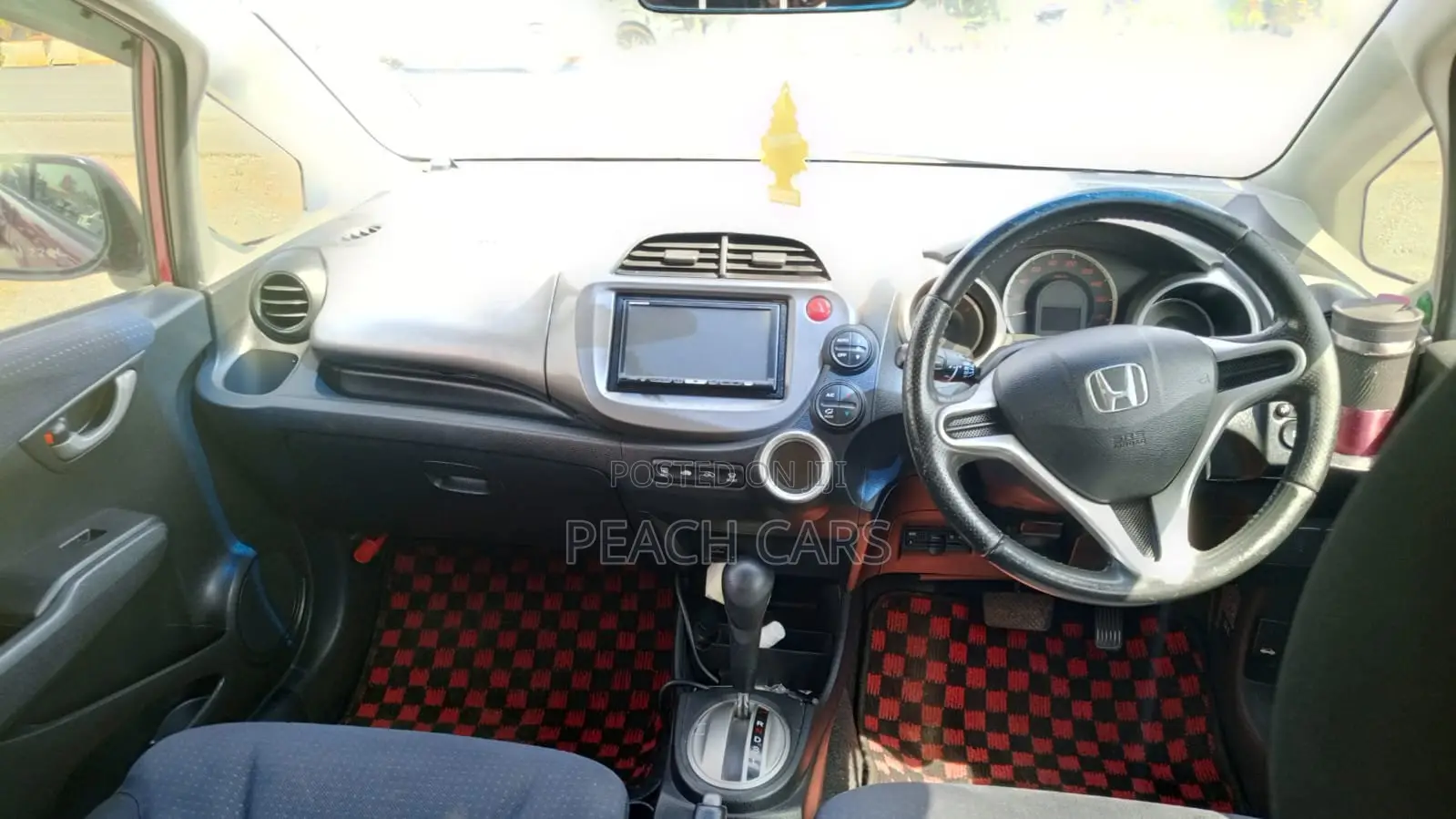 Honda Fit 2010 Red