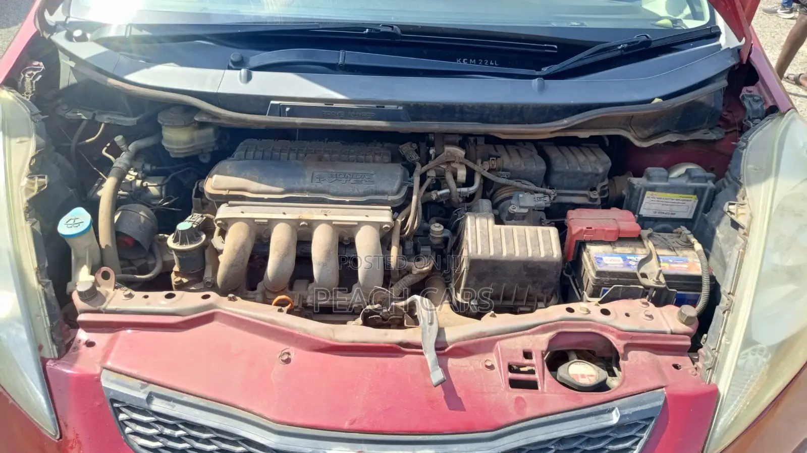 Honda Fit 2010 Red