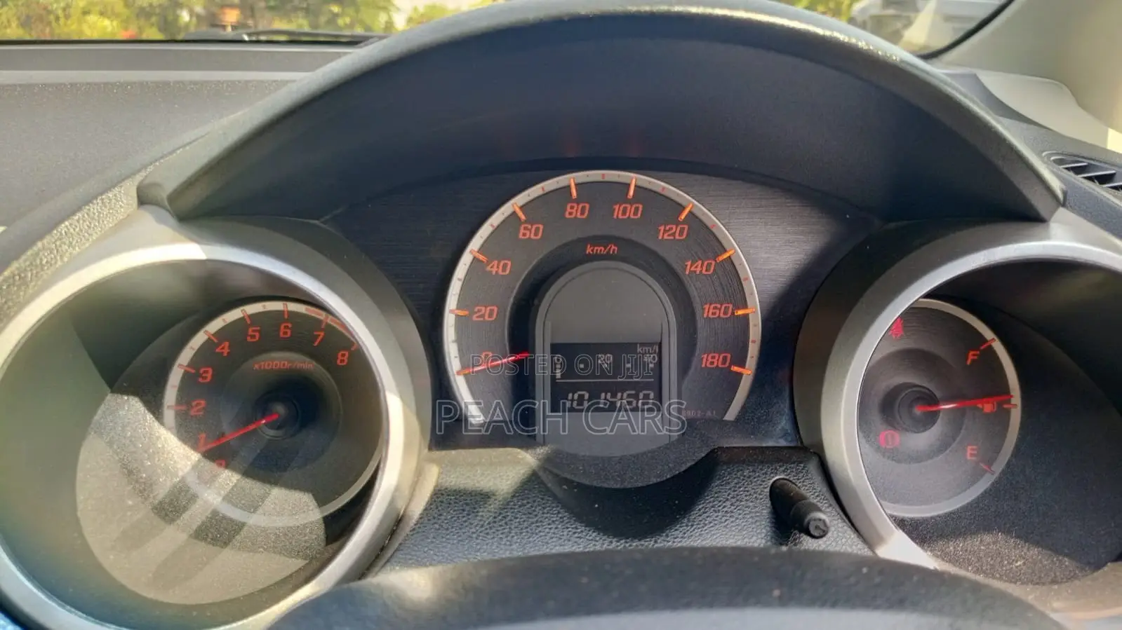 Honda Fit 2010 Red