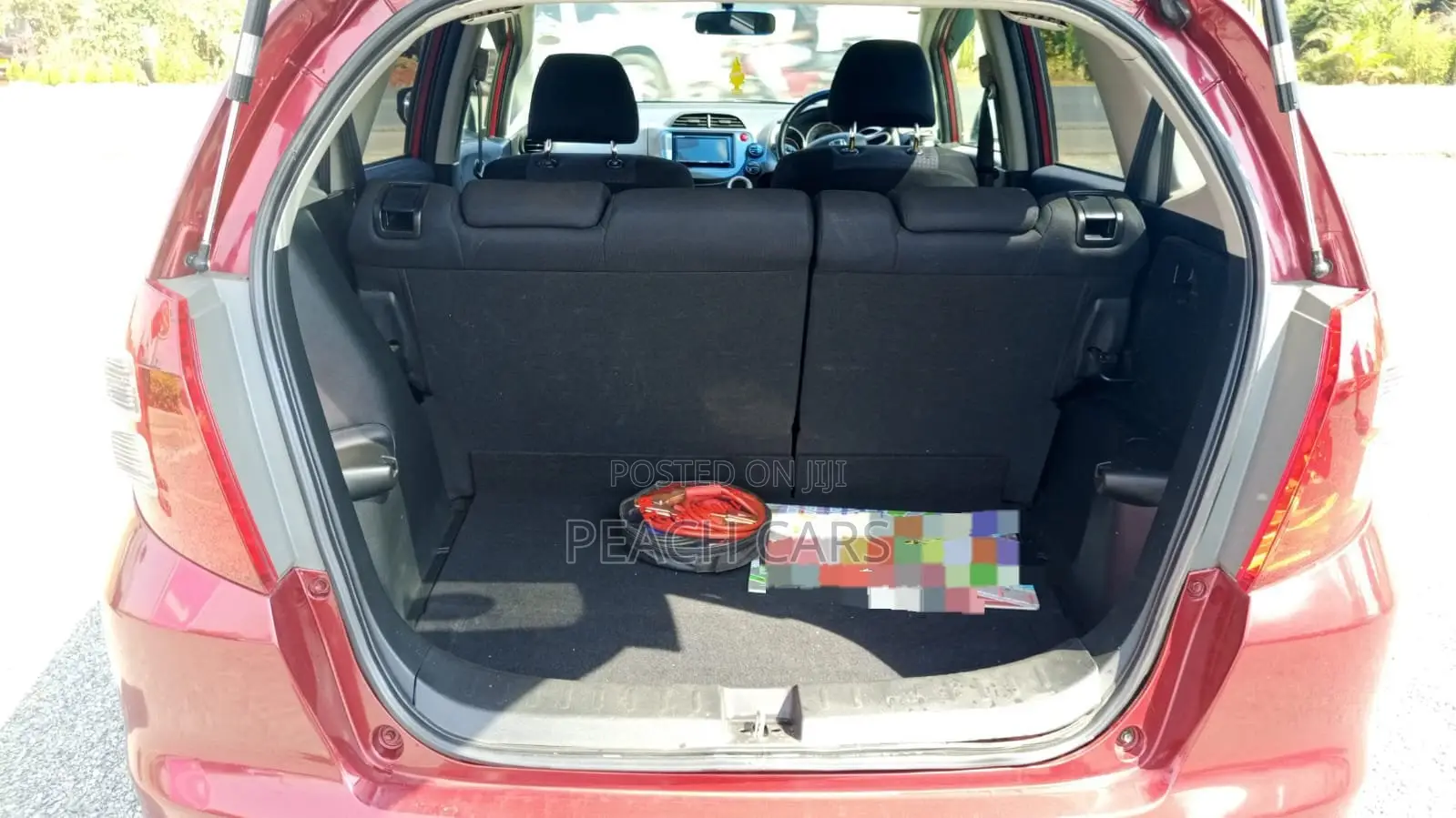 Honda Fit 2010 Red
