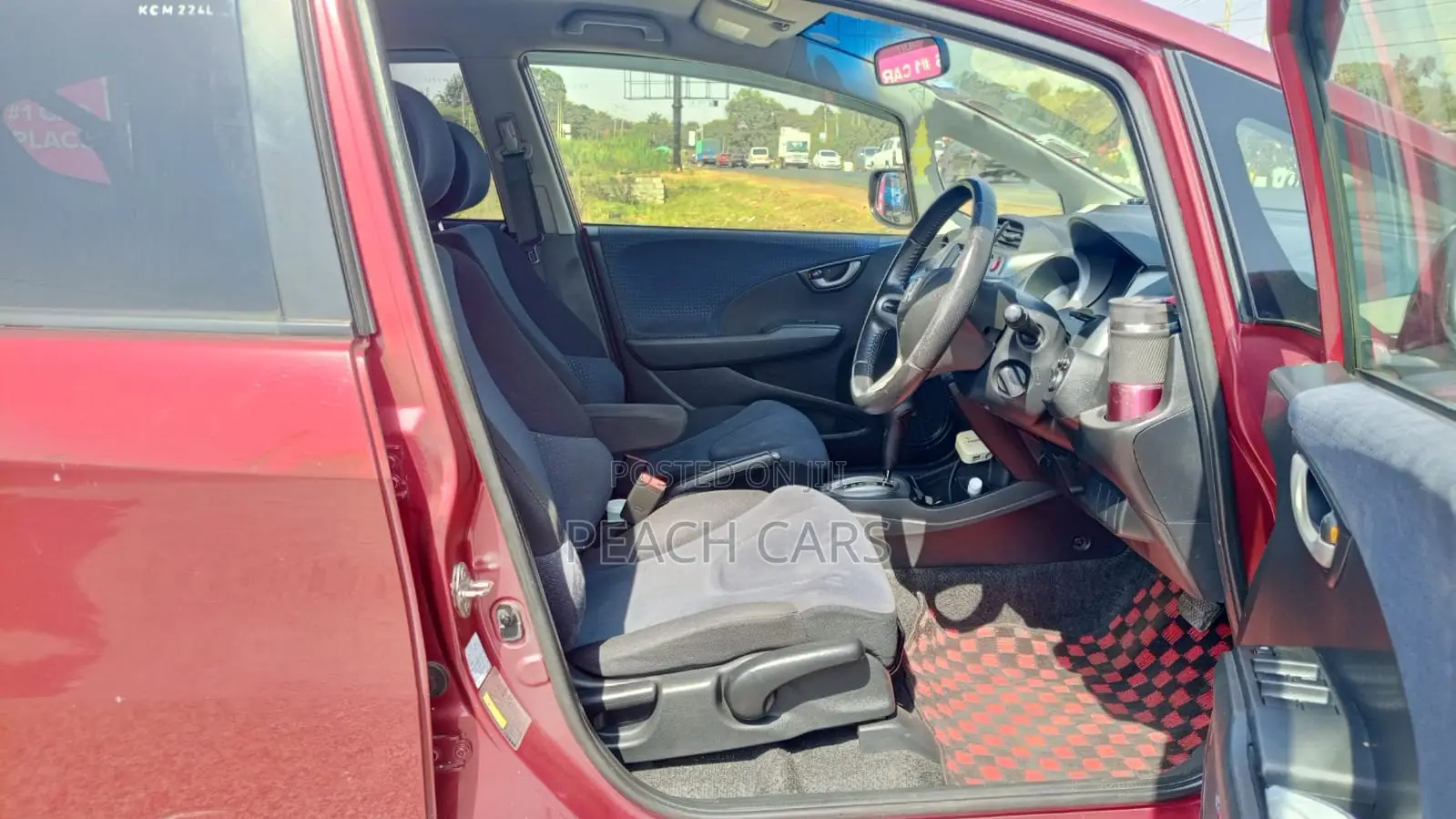 Honda Fit 2010 Red