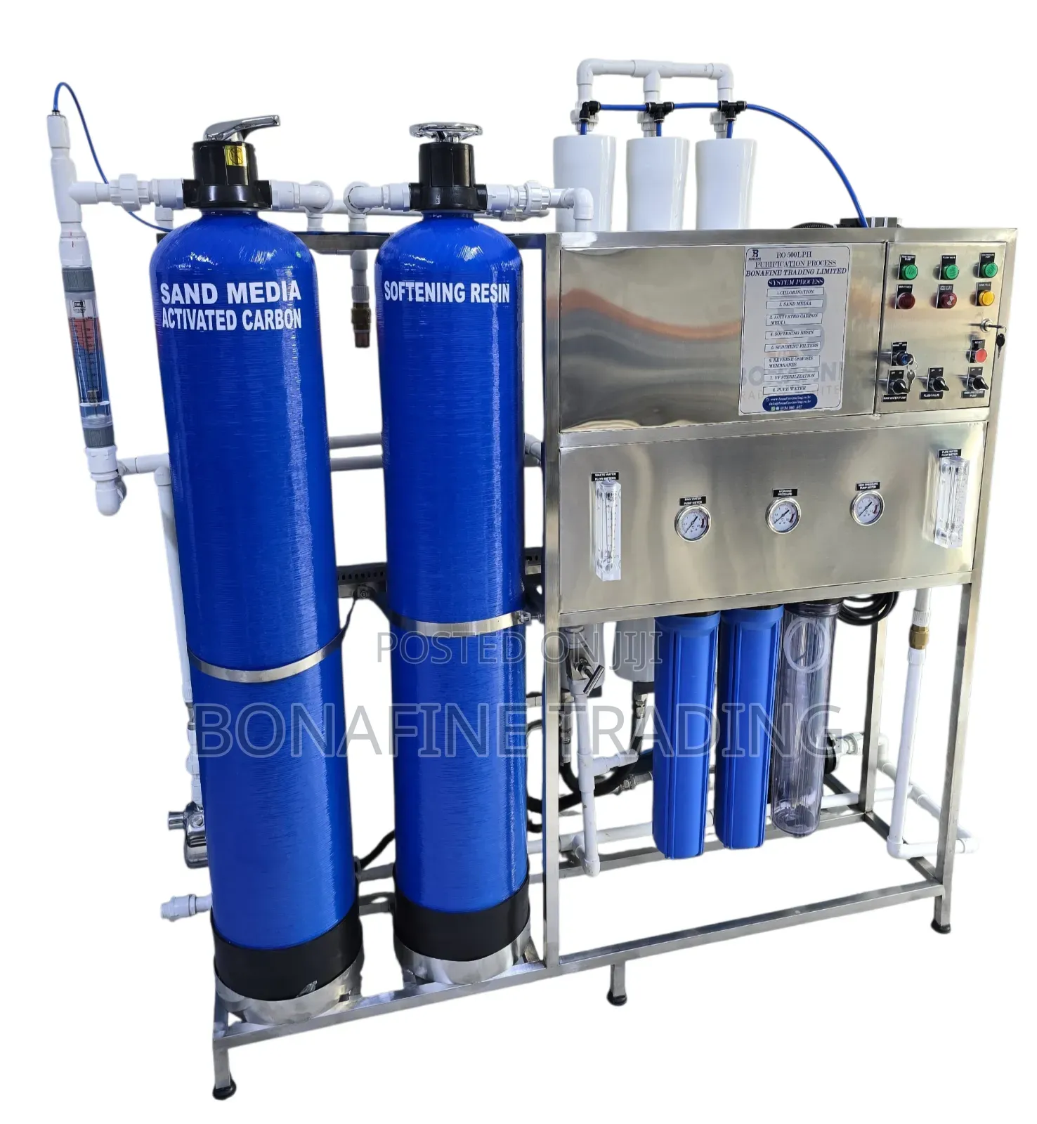 Reverse Osmosis Water Purification Machine 750lph