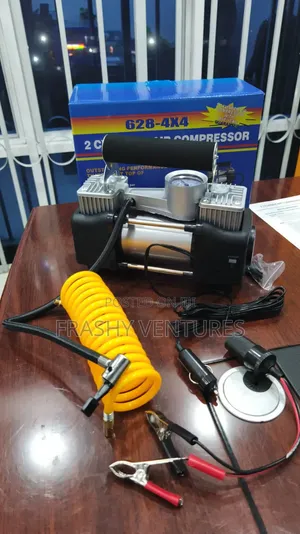 2 Cylinder Air Compressor Tyre Inflator