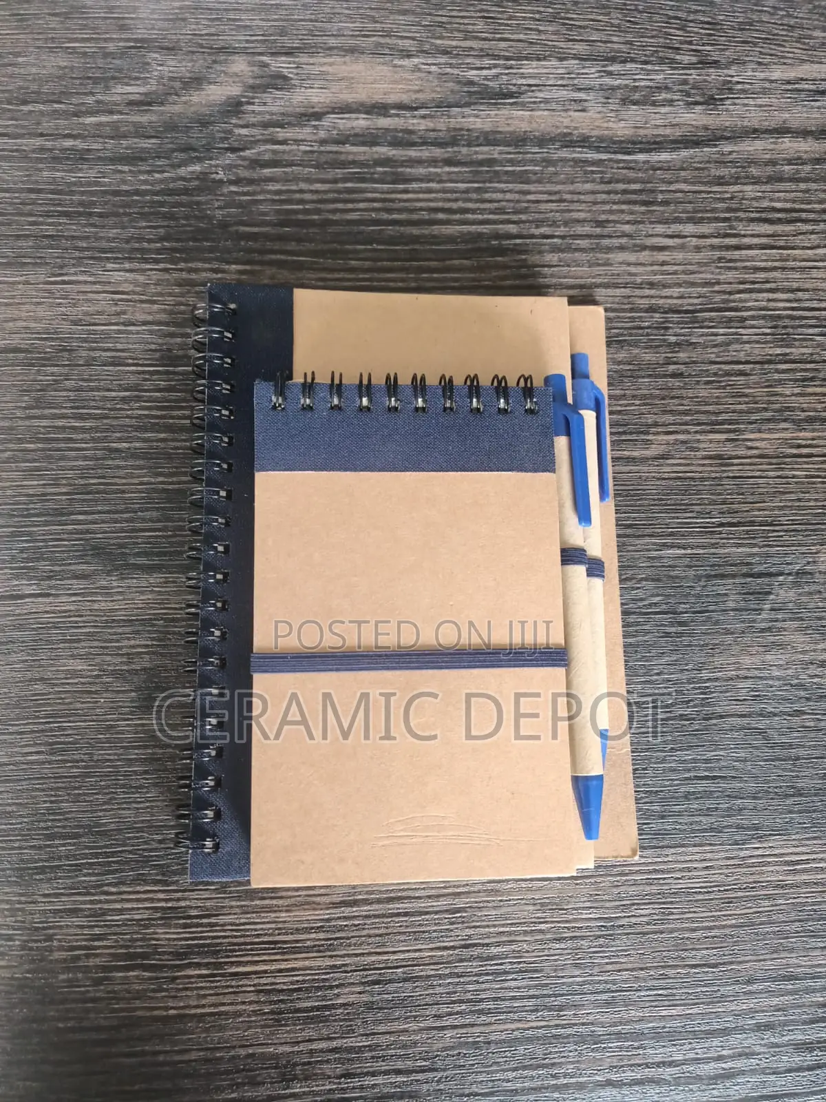 Ecofriendly Note Books Pack of 2pcs A7,A5,Single Ruled,with Pen Free