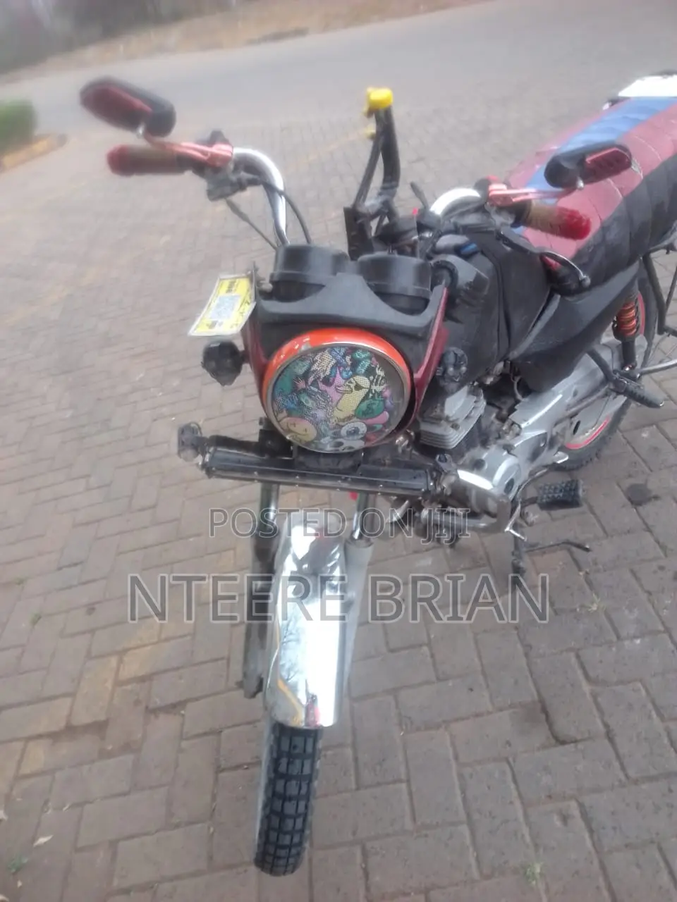 Bajaj Boxer 100 2017 Red