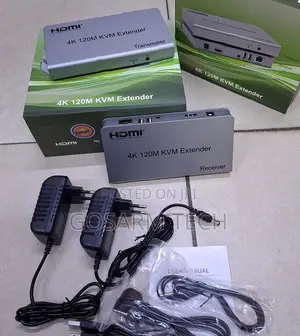 Plug Play 120M KVM Extender for Office CCTV