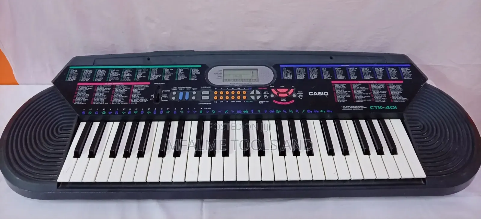Ex-Uk Casio CTK-401 Eletronic Keyboard