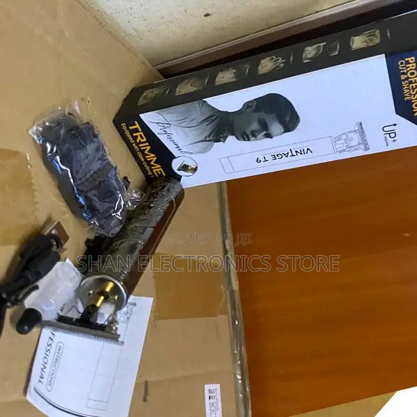 . Vintage T9 Electric Barber Trimmer – Hair Clipper Cutter