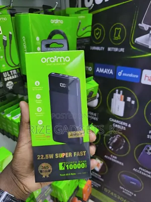 Oraimo 22.5W Super Fast Charging Powerbank