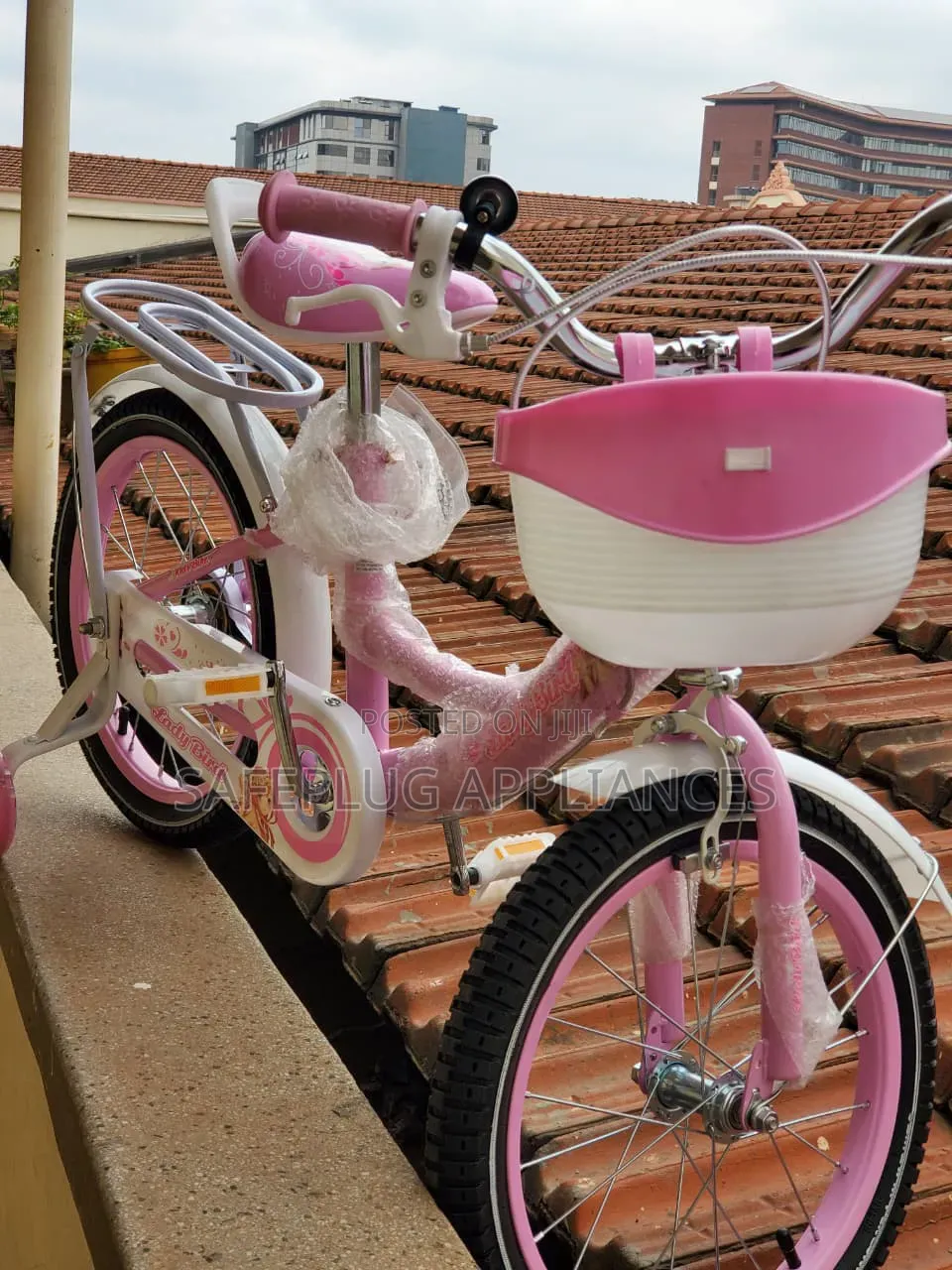 16 Inch Ladybird Bicycle for Girls – Cute Kids’ Bike for Outdoor Fun