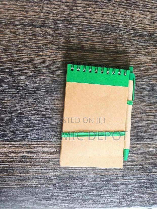 Ecofriendly Note Books ,A7,Single Ruled,with Pen Free