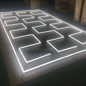 Mezzanine Hexagonal Lights