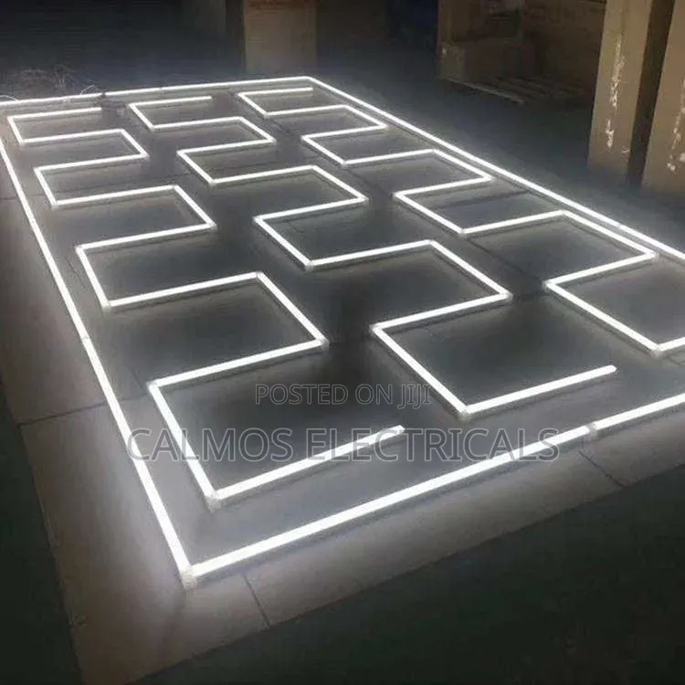 Mezzanine Hexagonal Lights