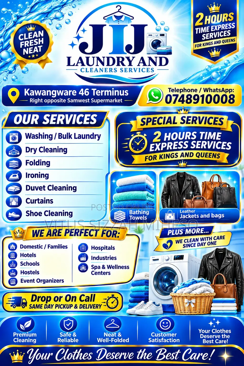 Jij Laundry and Cleaners Services