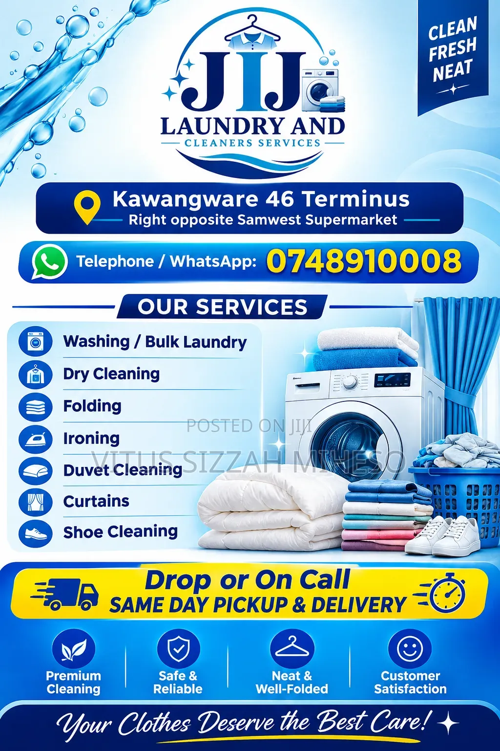 Jij Laundry and Cleaners Services