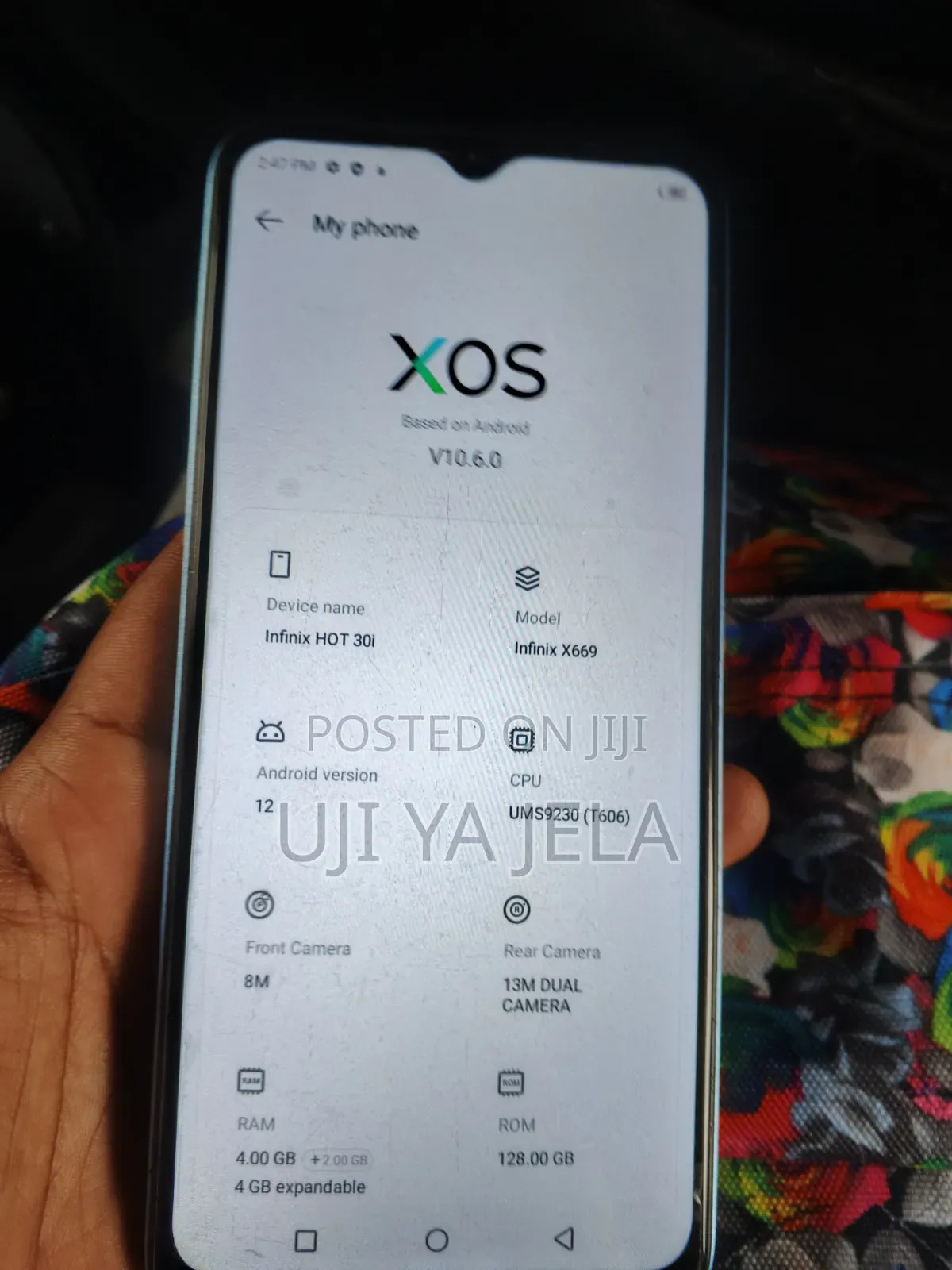 Infinix Hot 30i 128 GB Blue