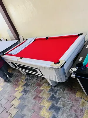 Wide Big Frame Marble Pool Table.