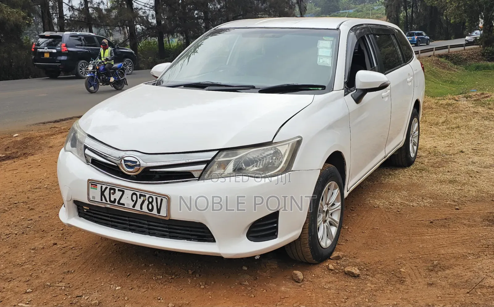 Toyota Corolla Fielder 2013 White
