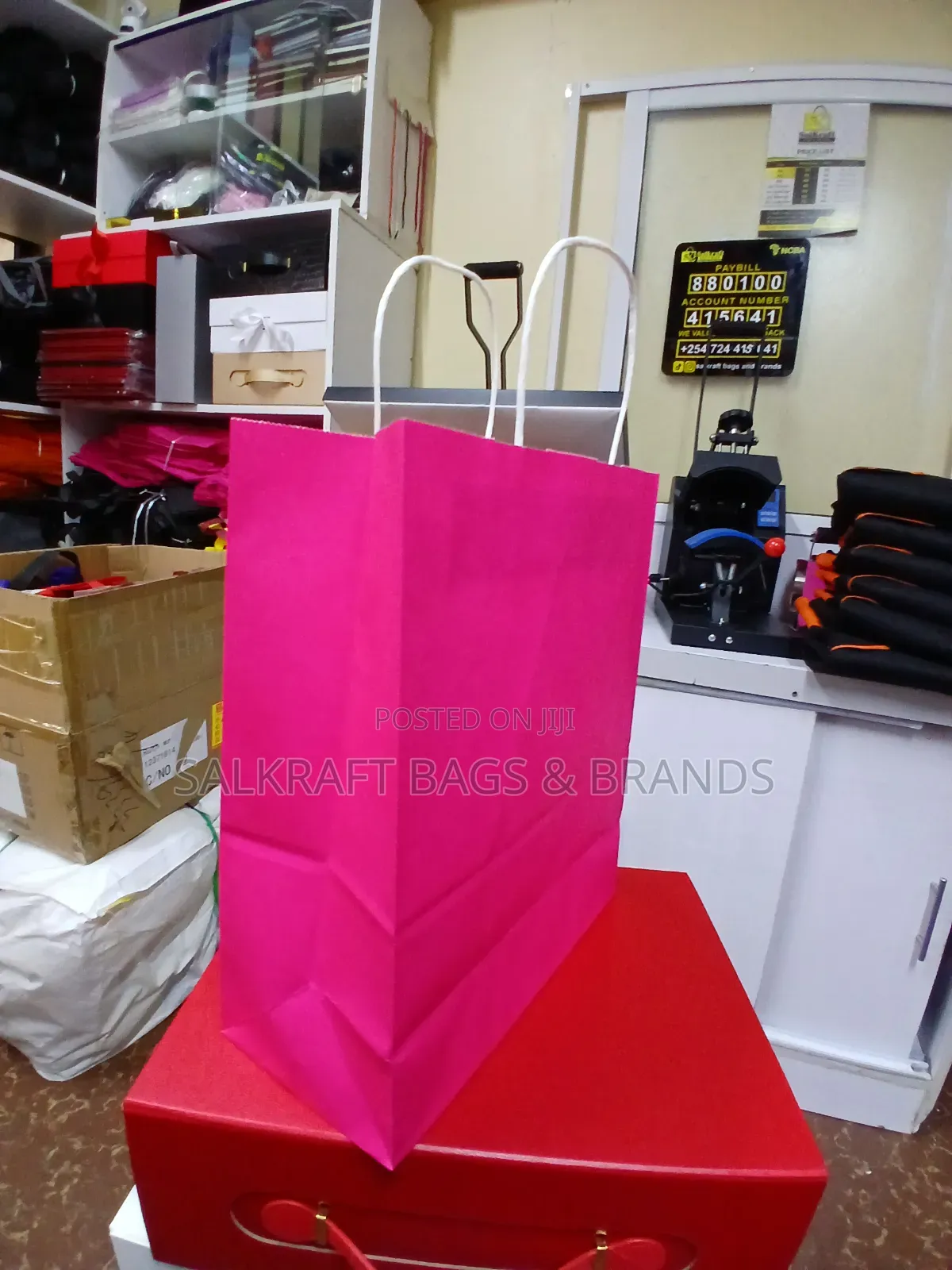 Magenta Muse Premium Shopper — Ideal for Luxury Modern Boutiques/Gifts