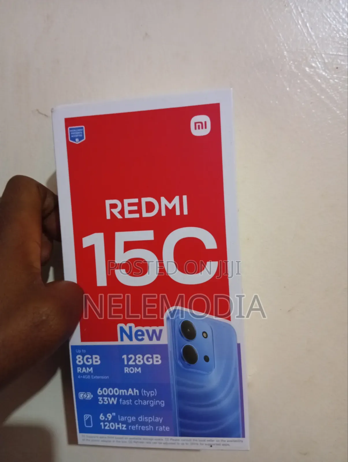 New Xiaomi Redmi 15C 4G 128 GB Blue
