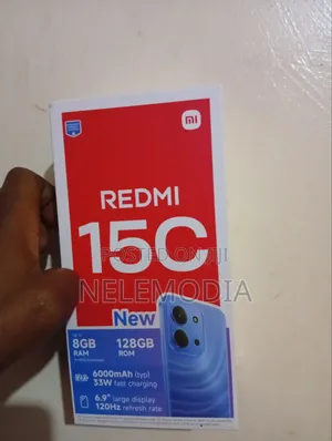 New Xiaomi Redmi 15C 4G 128 GB Blue