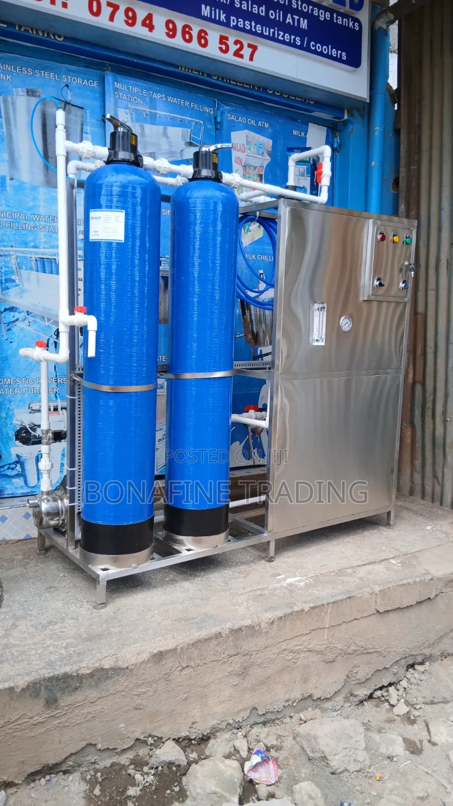 Pure Water Skid 500litres Per Hour
