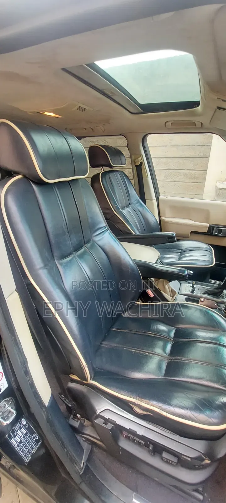 Land Rover Range Rover Vogue 2004 Black