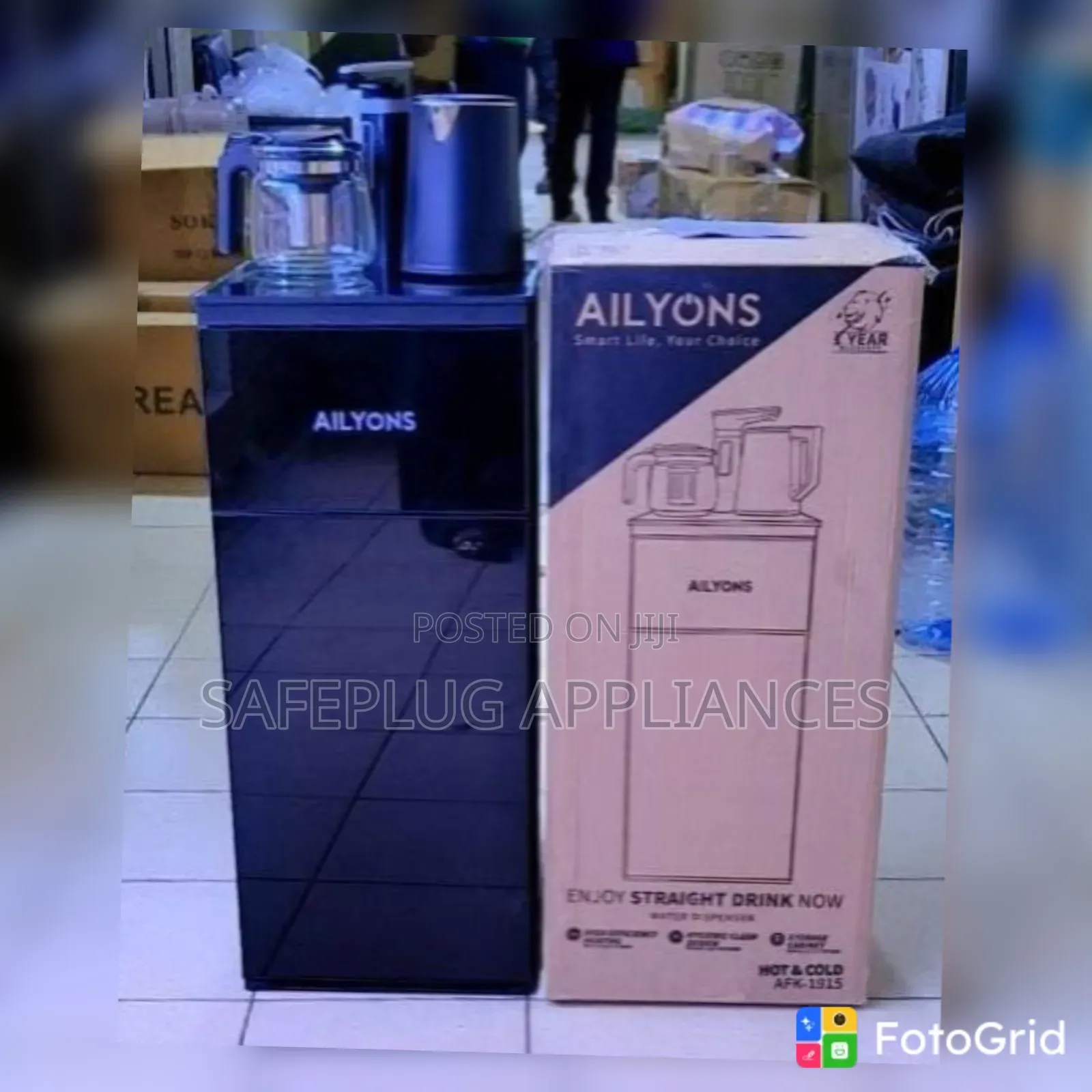 Bottom Loading Water Dispenser – Hot Water Built-in Coffee Maker