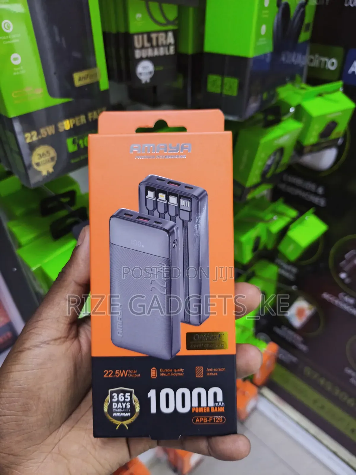 Amaya 22.5W Fast Charge Powerbank With Warranty