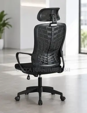 Office Chair; Spine-Support Ergonomic Mesh Office Chair .