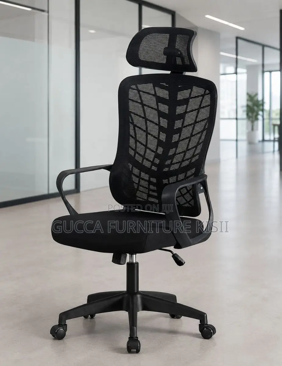 Office Chair; Spine-Support Ergonomic Mesh Office Chair .