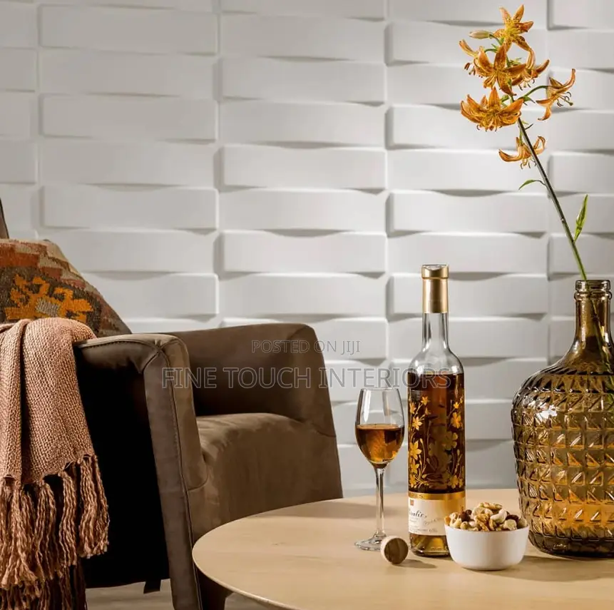 Modern Living Room PVC 3d Wall Panels