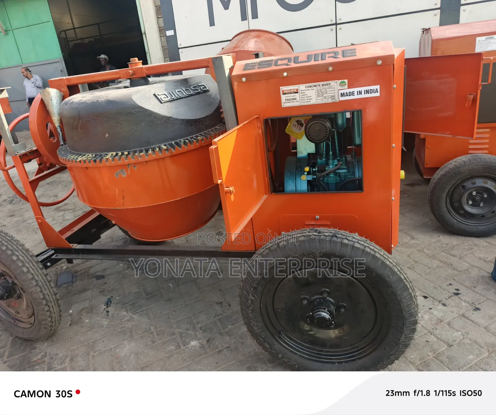 Commercial Havy Duty Esquire Indian Concrete Mixer 500L