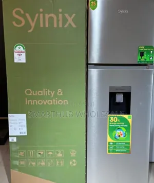 SYINIX Double Door Refrigerator No Frost 257 Litres