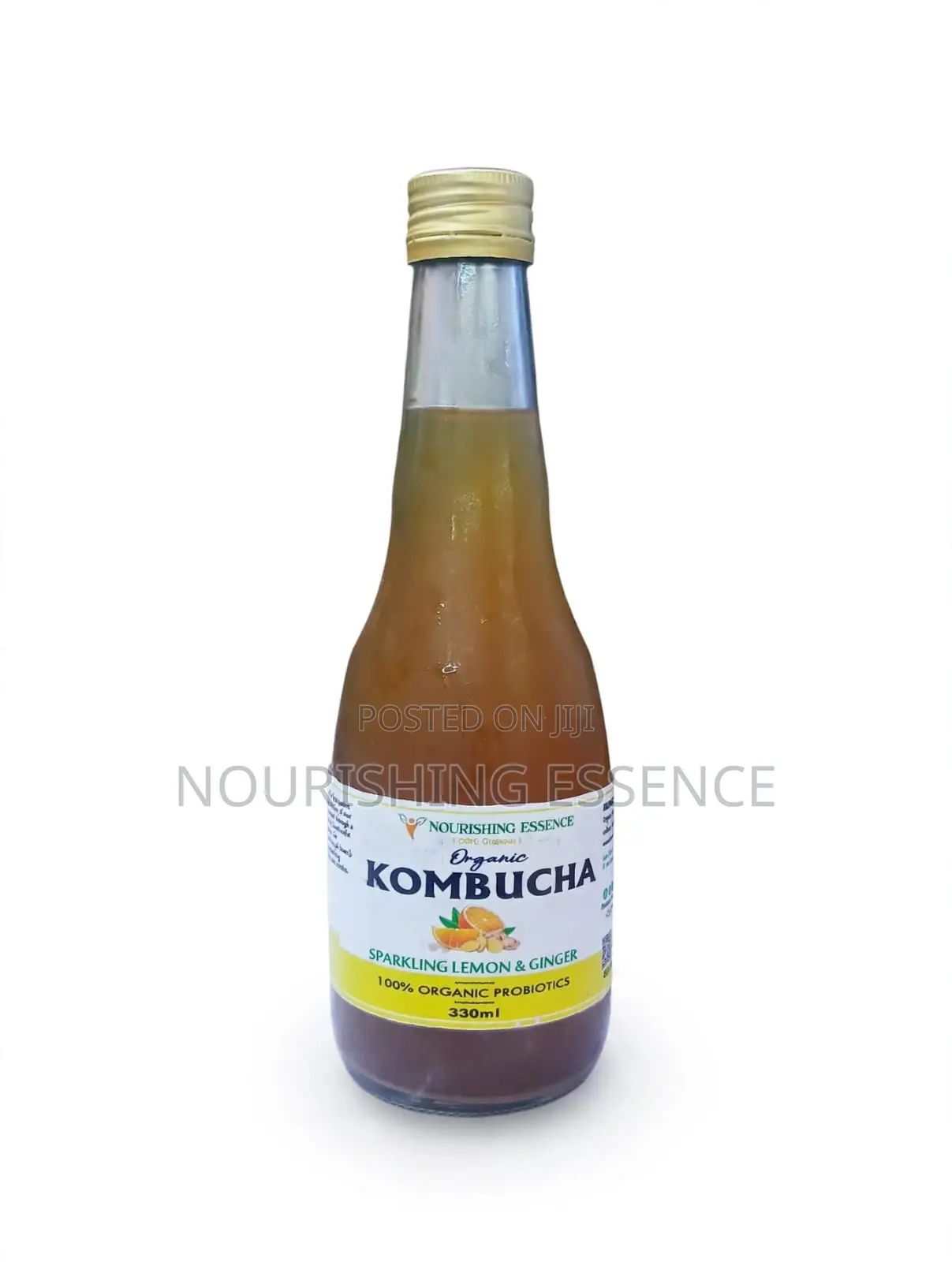 Kombucha Sugarless, Sparkling Hibiscus, Pineapple Ans Cinamon