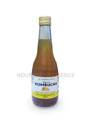 Kombucha Sugarless, Sparkling Hibiscus, Pineapple Ans Cinamon