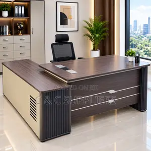 Imported L-Shaped Office Desk-1800mm