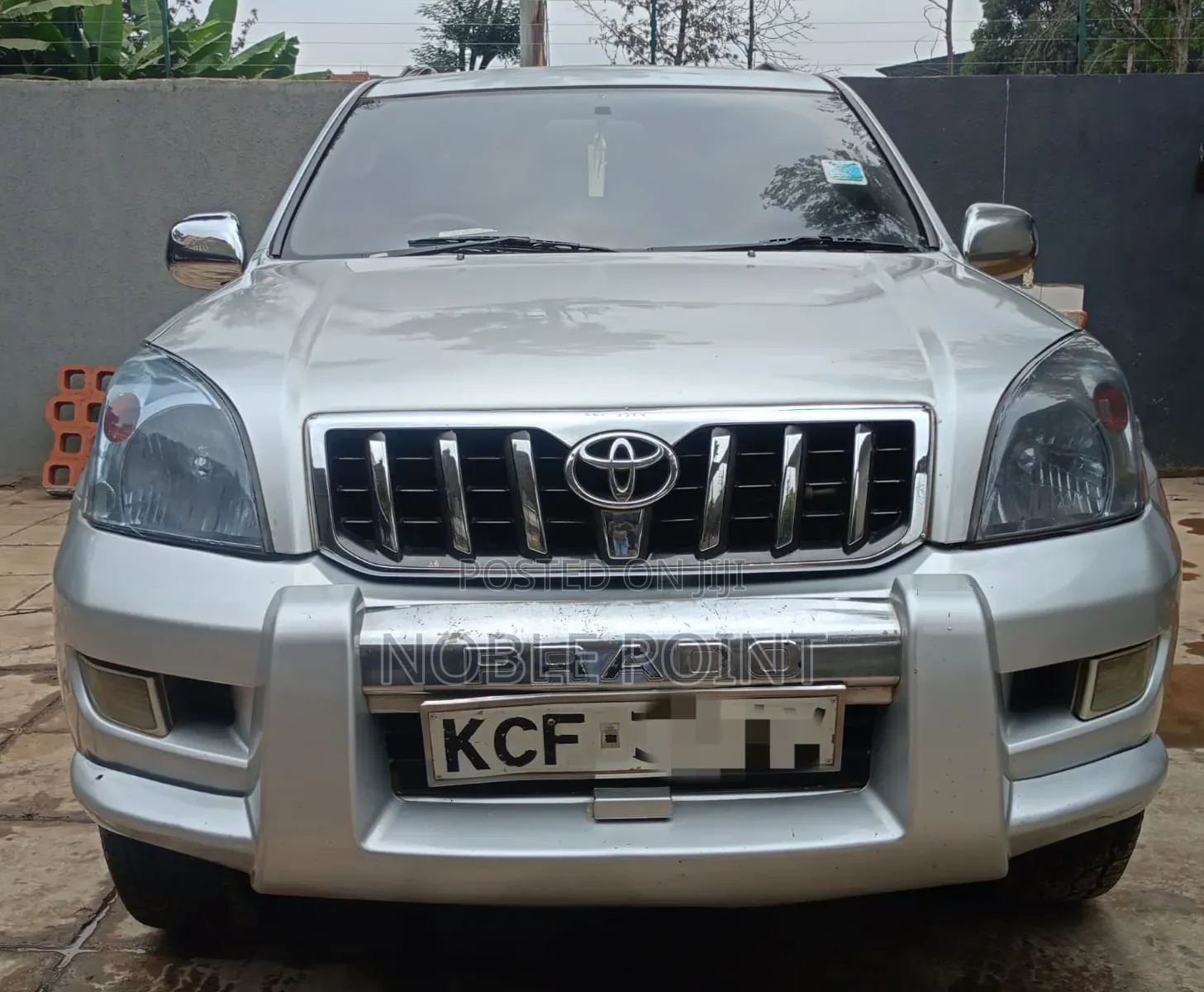 Toyota Land Cruiser Prado 2008 Silver